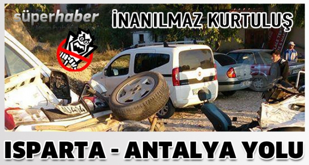 Kazadan mucize eseri kurtuldu !