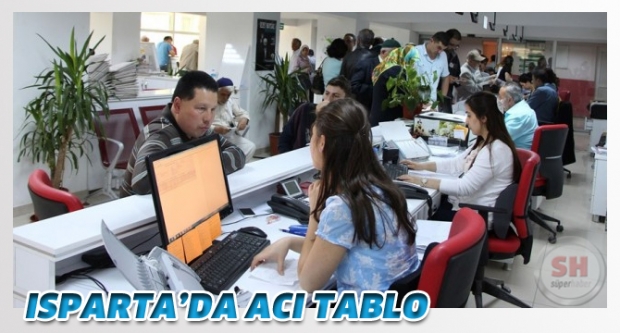 Isparta’da acı tablo