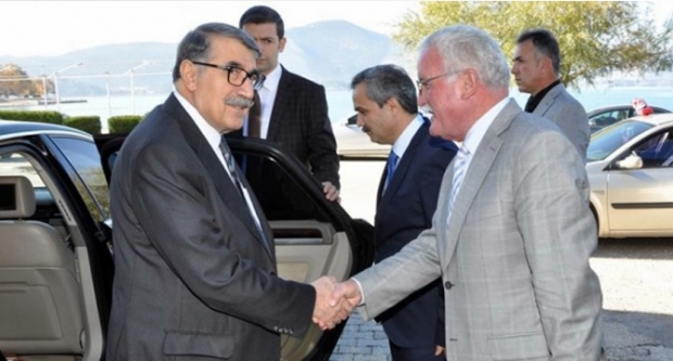 Eski Bakan ve Valiler Eğirdir’de ağırlandı