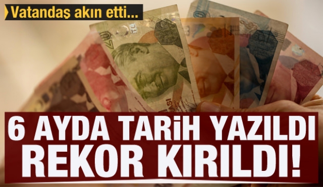 ​6 ayda tarih yazıldı rekor kırıldı! Vatandaş akın etti