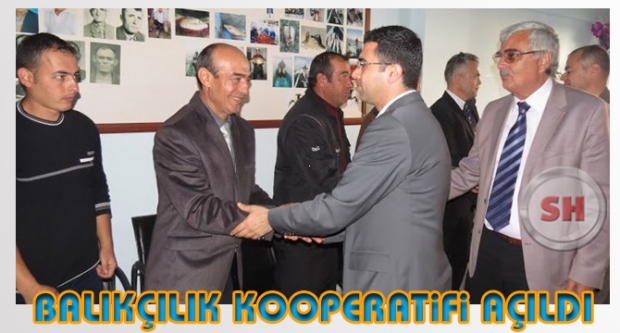 Balıkçılık kooperatifi açıldı