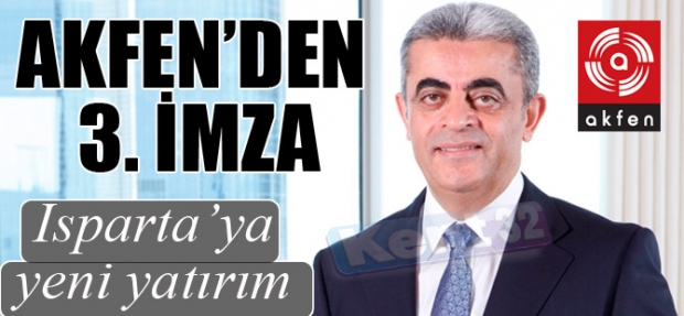 AKFEN’DEN 3. İMZA