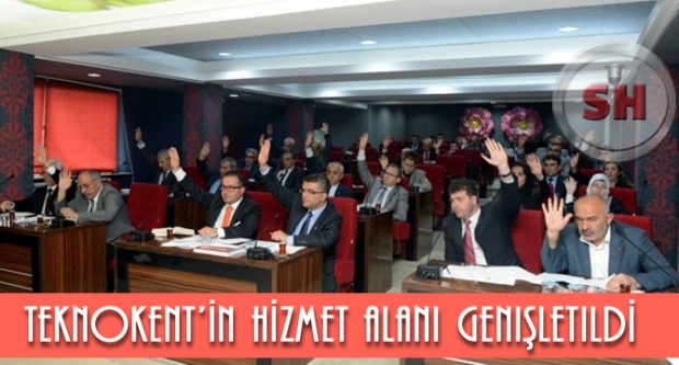 Teknokent'in hizmet alanı genişletildi