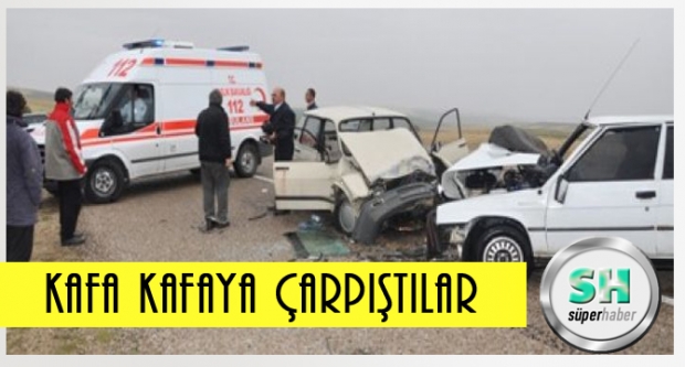 Deregüme Yolu'nda Feci Kaza