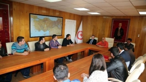 Teknoloji Kulübü'nden Rektör İbicioğlu'na Ziyaret