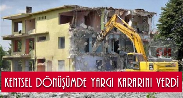 Isparta'da Kentsel Dönüşümde Yargı kararını verdi
