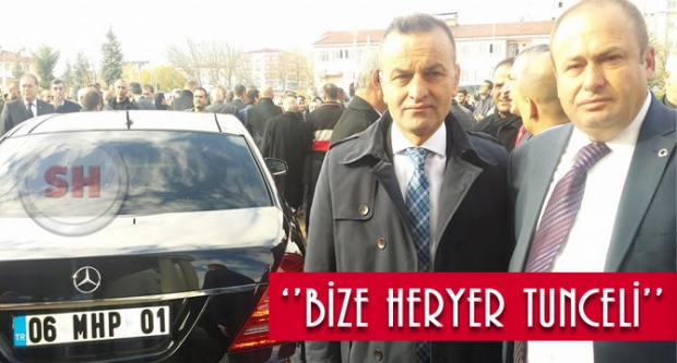 Isparta’dan Tunceli’ye 2 partili gitti