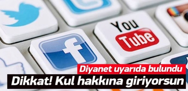 Diyanetten sosyal medya uyarısı! Dilinizin...