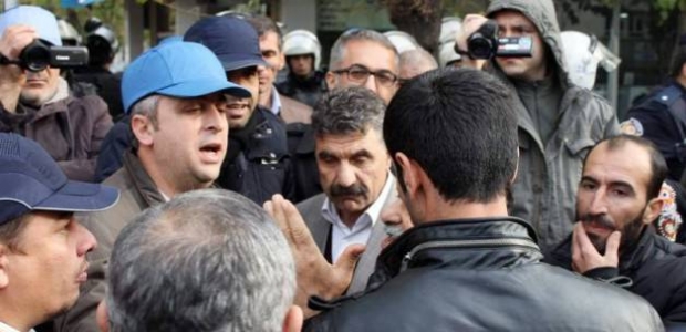 DBP İl Başkanı ile polis müdürünün sert diyaloğu