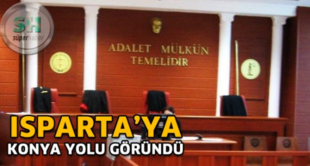 Isparta'ya Konya yolu göründü