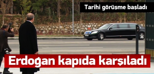 Putin Saray'da! Tarihi görüşme başladı
