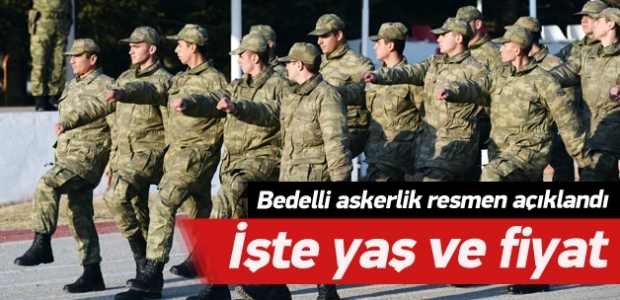 Başbakan Davutoğlu bedelliyi açıkladı