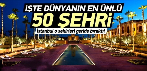 Mutlaka görülmesi gereken 50 şehir