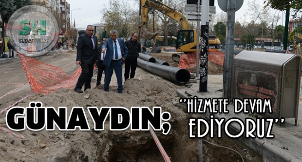 HİZMETE DEVAM EDİYORUZ