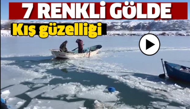 7 RENKLİ GÖLDE KIŞ GÜZELLİĞİ
