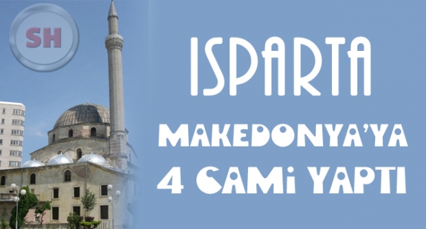 Makedonya’ya Isparta’dan yardım eli