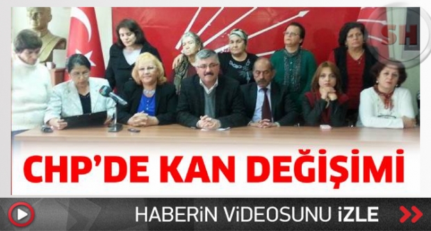 CHP’de kan değişimi