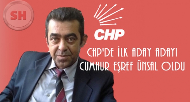 Chp'de ilk aday adayı Cumhur Eşref Ünsal oldu