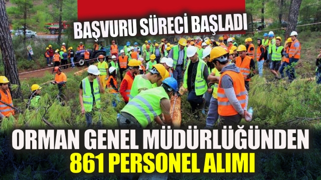 861 Yeni Personel Arıyor!