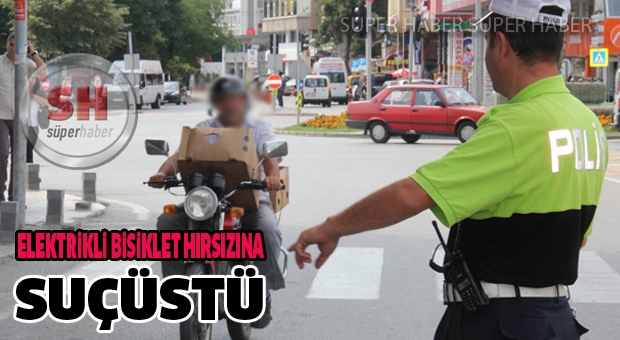 Elektrikli Bisiklet Hırsızları Suçüstü Yakalandı