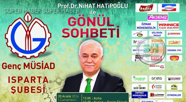 Nihat Hatipoğlu – Gönül Sohbetleri Isparta’da