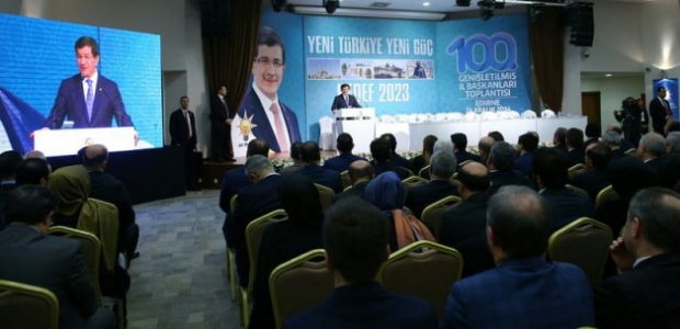 Davutoğlu Edirne'den müjdeyi verdi!