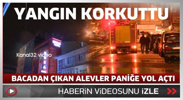 Yangın korkuttu