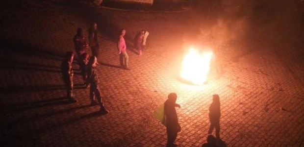 Hakkari'de polise molotoflu saldırı