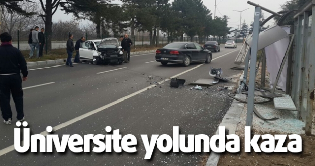 İstanbul yolunda kaza