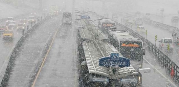 Meteoroloji'nin uyardığı kar yağışı başladı!