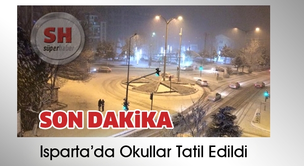 Isparta'da Okullar Tatil Edildi Mi ?