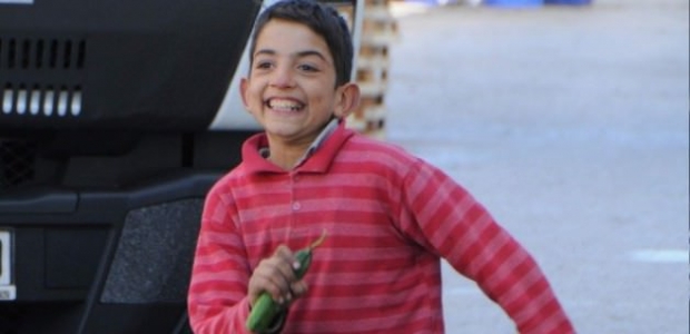 Suriyeli çocuğun 'en acı' sevinci