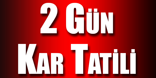 Isparta'da eğitime 2 gün ara verildi