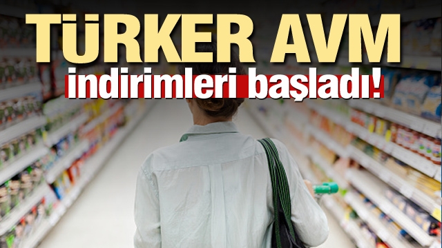 TÜRKER AVM'DE FIRSATLAR DEVAM EDİYOR