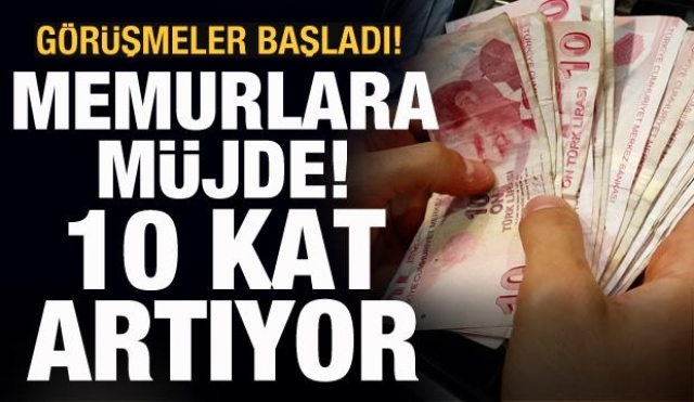 Memurların promosyonu ödemesi 10 kat artıyor