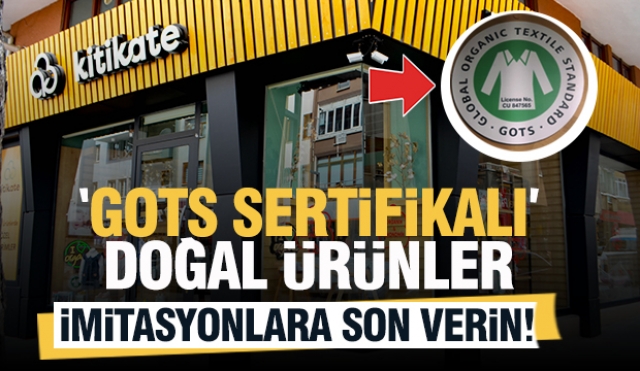 GOTS Sertifikalı Doğal Ürünler Kitikate Isparta Mağazası'nda!