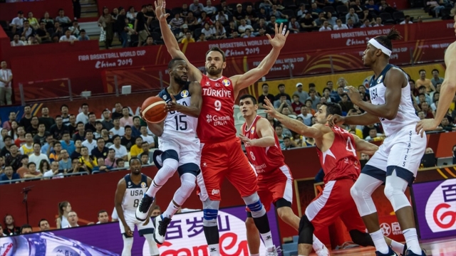A Milli Erkek Basketbol Takımı ABD'ye yenildi