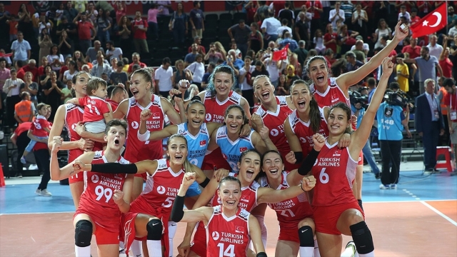 A Milli Kadın Voleybol Takımı çeyrek finalde