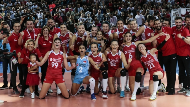 A Milli Kadın Voleybol Takımı finalde