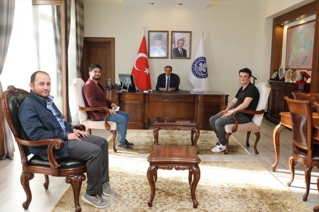 AA Antalya Bölge Müdürü Yıldırım'dan Vali Şıldak'a ziyaret