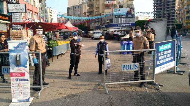 Adana, Mersin, Hatay ve Osmaniye'de Kovid-19 tedbirleri uygulanıyor
