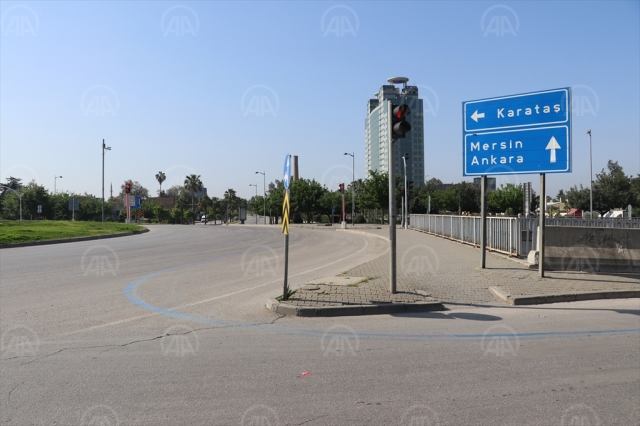 Adana, Mersin ve Hatay'da sessizlik hakim