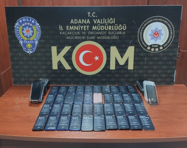 Adana'da kaçakçılık operasyonu