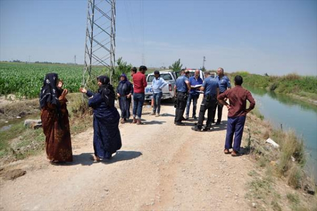 Adana'da sulama kanalına giren genç boğuldu