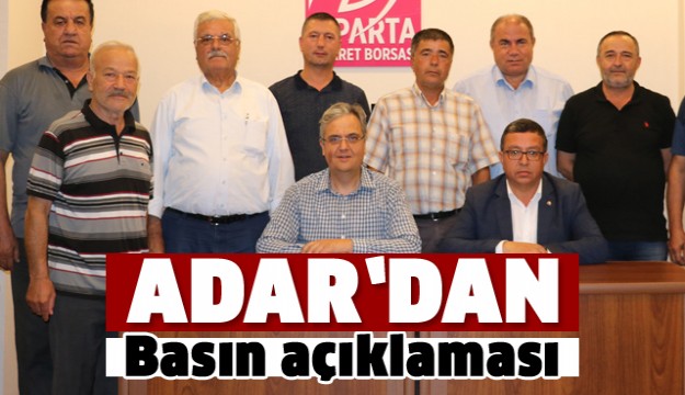 ADAR'DAN BORSA ORGAN SEÇİMLERİ AÇIKLAMASI