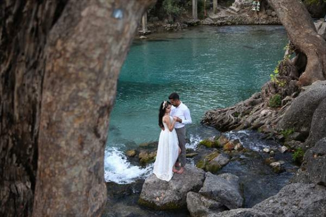 Adrenalin tutkunlarının adresi fotoğraf platosuna dönüştü