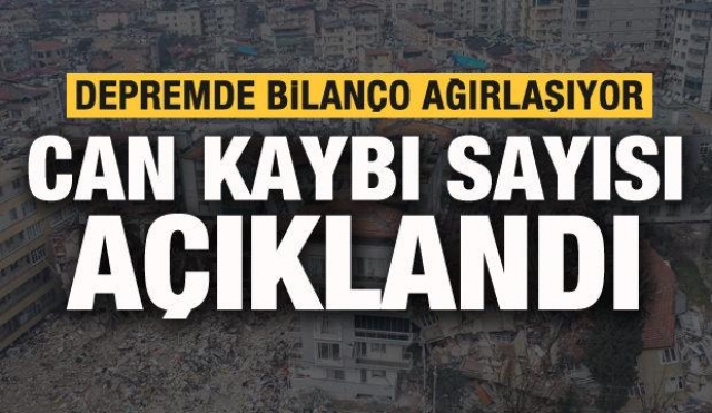 AFAD duyurdu: Depremde bilanço ağırlaşıyor! Can kaybı sayısı açıklandı