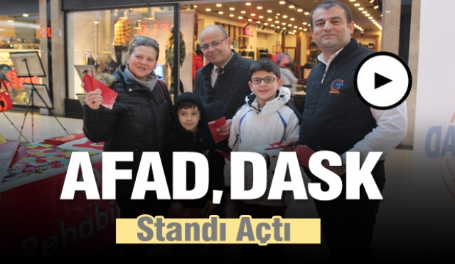 AFAD Isparta DASK Standı Açtı...