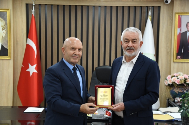 AFADER Yönetiminden Isparta Belediyesi Ziyareti