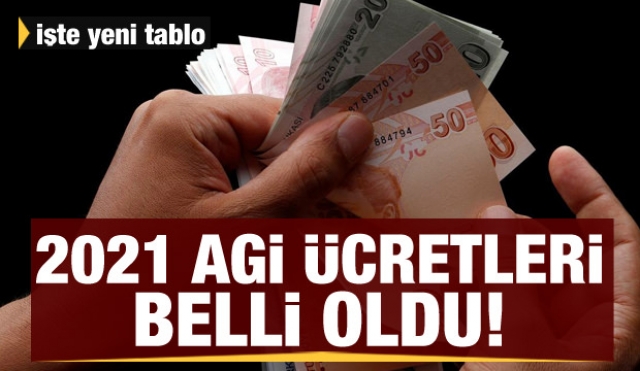 AGİ 2021 ne kadar oldu? İşte evli, bekar ve çocuklu işçi için yeni AGİ ücretleri